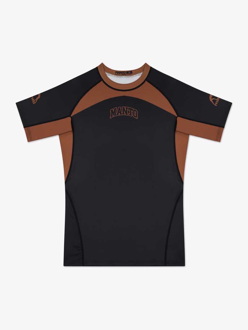 MANTO ranked 25 RASHGUARD -brown